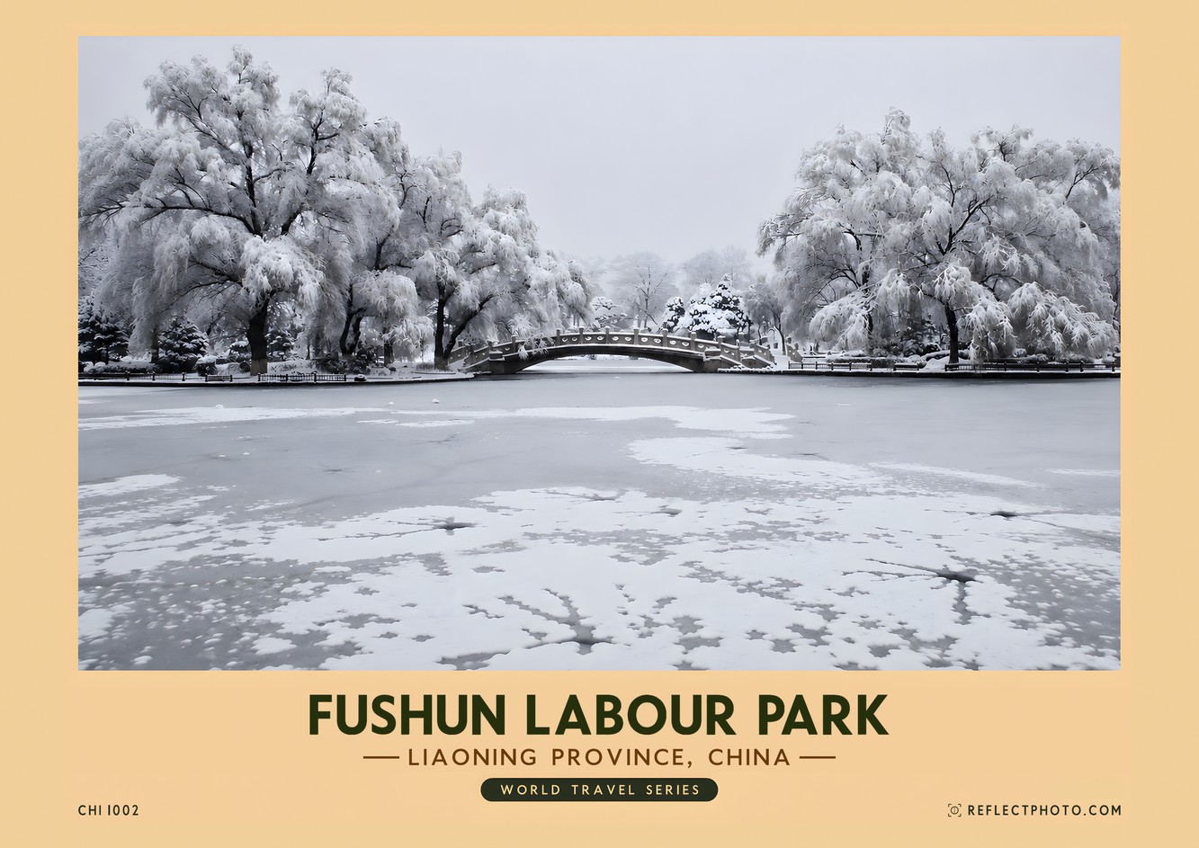 Fushun Labour Park — World Travel Series print by Reflect Photo