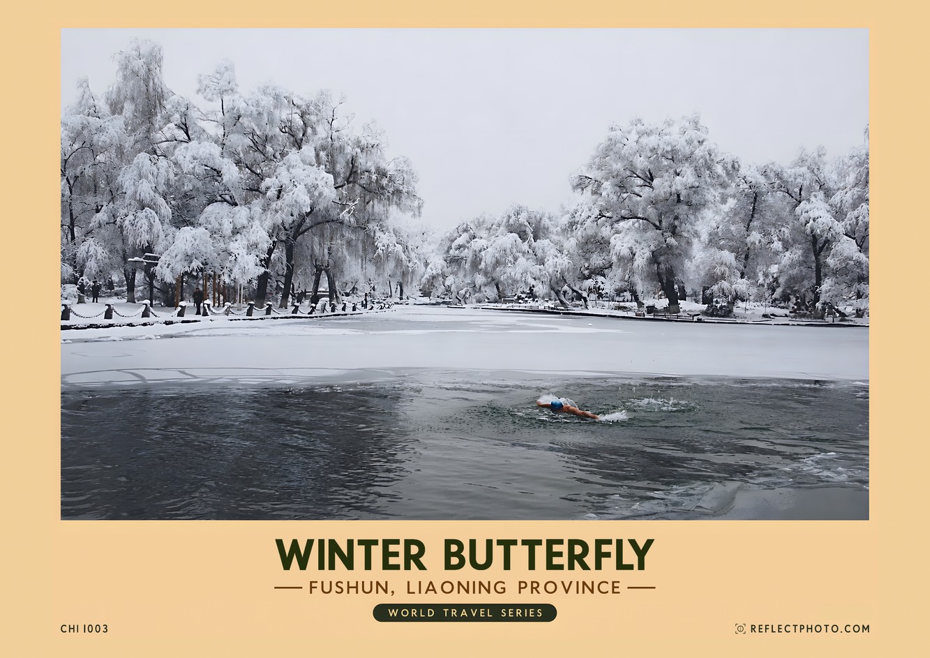 Winter Butterfly — World Travel Series print by Reflect Photo