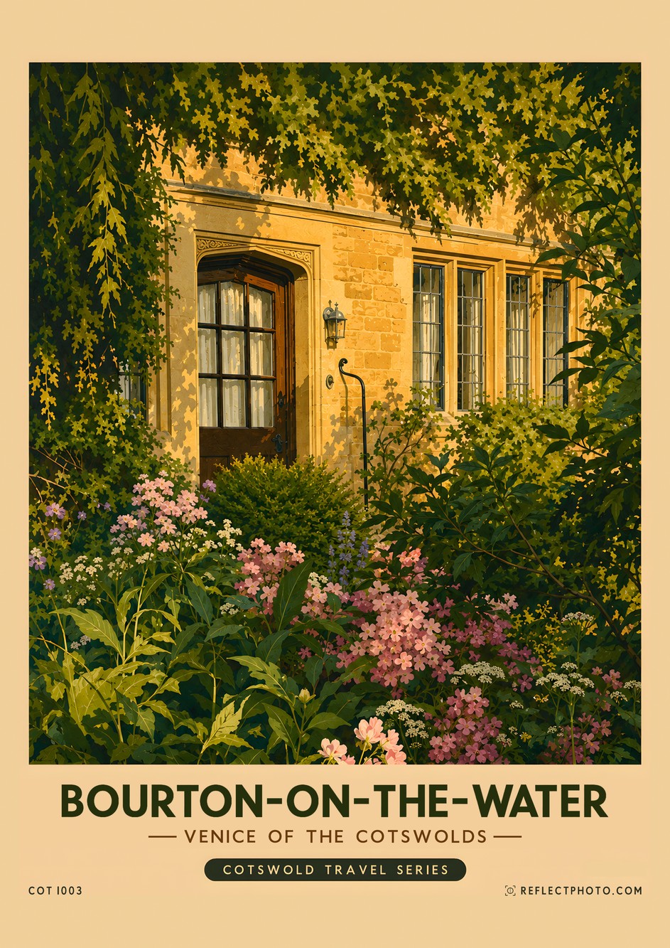 Bourton-on-the-Water — Cotswold Travel Series print by Reflect Photo